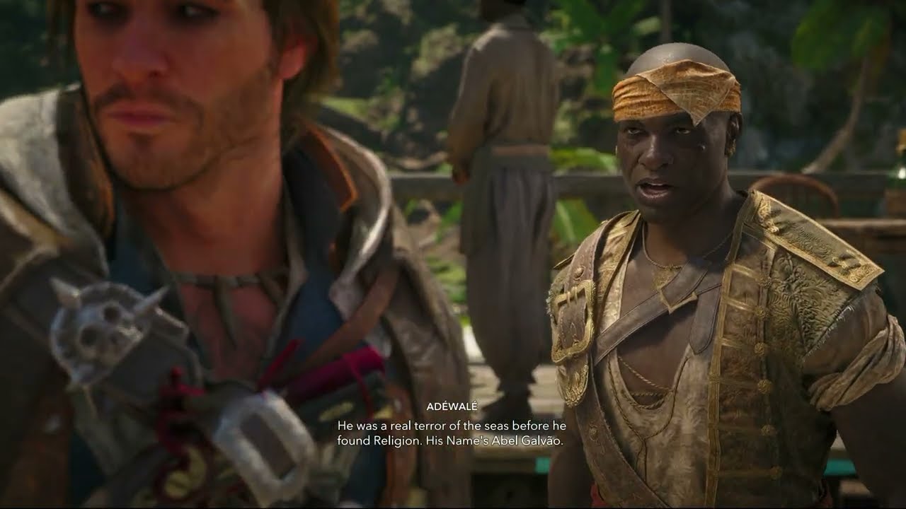 Assassin’s Creed Black Flag Resynced – This Old Cove: Carry Supplies with Adewale | Talk Cutscene