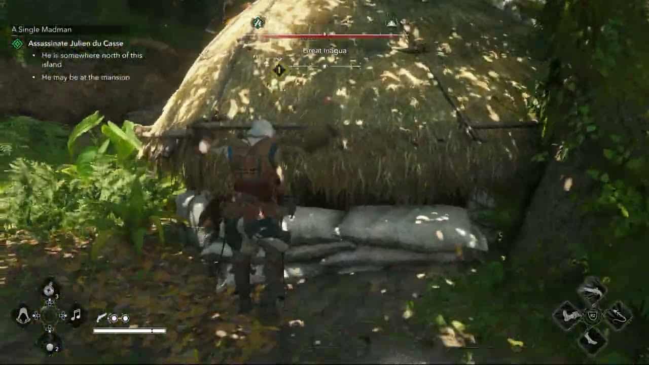 Assassin’s Creed Black Flag Resynced – A Single Madman: Reach The Manor: Jungle Combat Gameplay