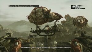 Gears of War 3 – Act 2: Destroy The Gas Barges Attacking Dizzy | Marcus, Dizzy Chat “Hangers On Ya!”