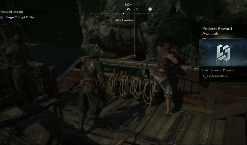 Assassin’s Creed Black Flag Resynced – Petite Caverne: Skin a Hutia and Craft Smoke Bomb Pouch