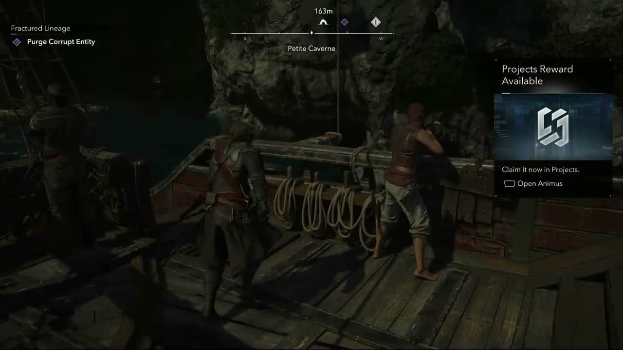 Assassin’s Creed Black Flag Resynced – Petite Caverne: Skin a Hutia and Craft Smoke Bomb Pouch