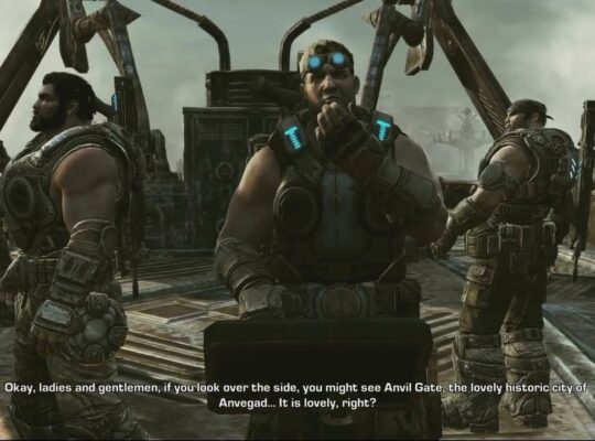 Gears of War 3 – Act 2 Ch 6 Airborne: Baird Gas Barge Tour | Dom “That’s Myrrah Holding Your Dad”