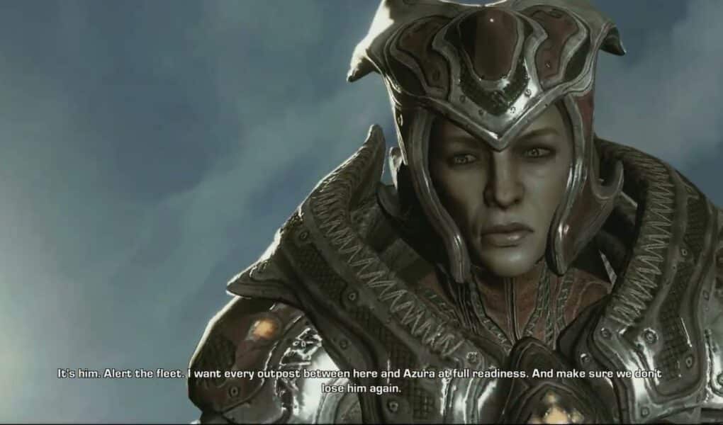 Gears of War 3 – Act 2: Queen Myrrah Introduction Cutscene “It’s Him Alert The Fleet”