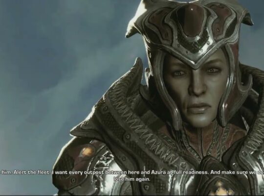 Gears of War 3 – Act 2: Queen Myrrah Introduction Cutscene “It’s Him Alert The Fleet”