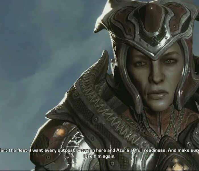 Gears of War 3 – Act 2: Queen Myrrah Introduction Cutscene “It’s Him Alert The Fleet”