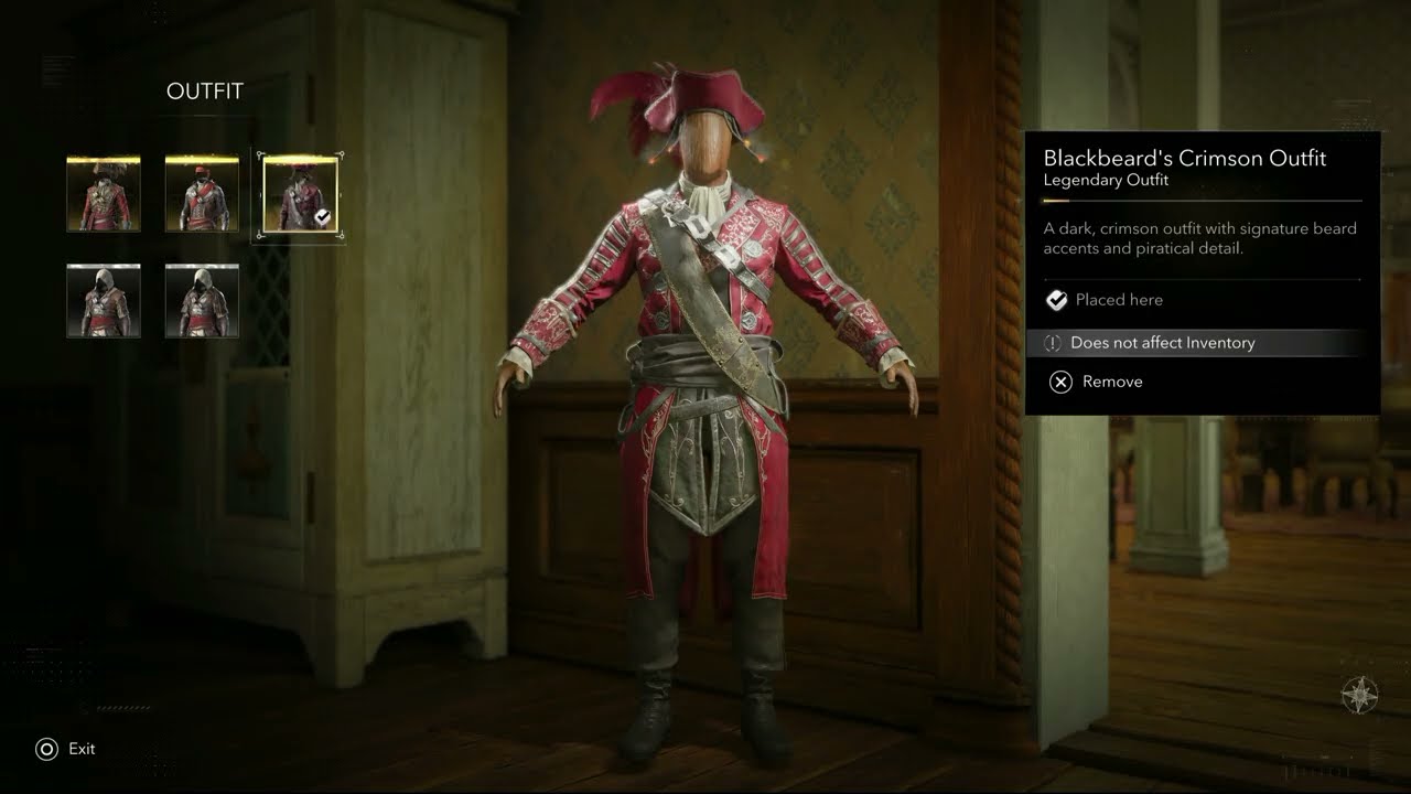 Assassin’s Creed Black Flag Resynced – Sequence 5 Manor: Available Berth, Hang Du Casse’s Portrait