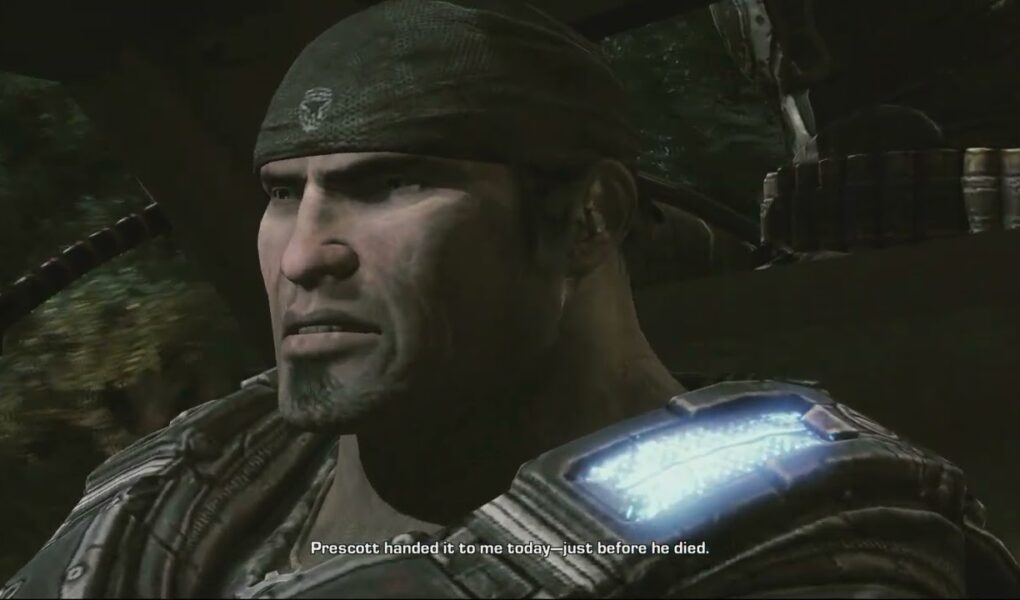Gears of War 3 – Act 3: Talk To Hoffman On Way To Anvil Gate “Key To Prescott’s Data Disc” Cutscene