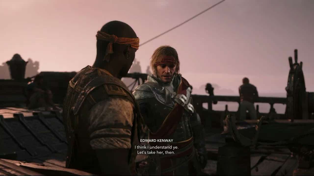 Assassin’s Creed Black Flag Resynced – The Forts: Talk with Adelwale “Born In Trinidad” Cutscene