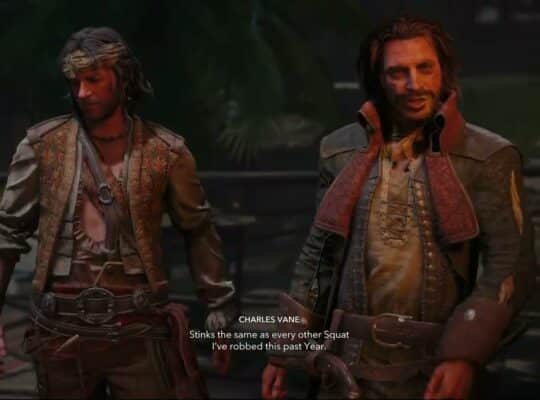 Assassin’s Creed Black Flag Resynced – The Forts: Charles Vane and Jack Rackham, Ed Thatch Cutscene