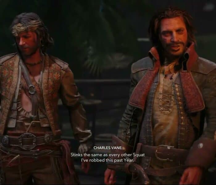 Assassin’s Creed Black Flag Resynced – The Forts: Charles Vane and Jack Rackham, Ed Thatch Cutscene