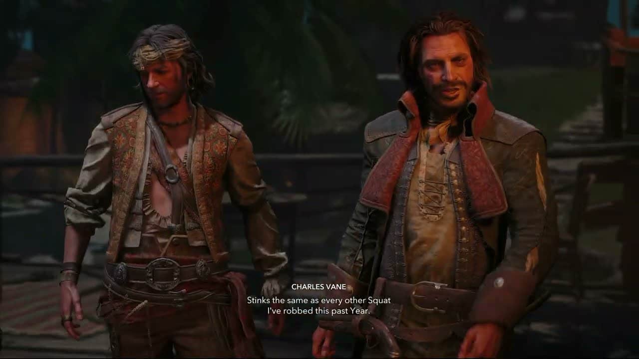 Assassin’s Creed Black Flag Resynced – The Forts: Charles Vane and Jack Rackham, Ed Thatch Cutscene