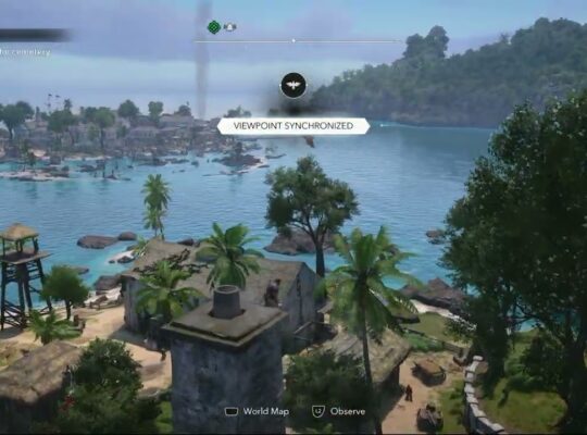 Assassin’s Creed Black Flag Resynced – Kingston: Synchronize Viewpoint 602,154 – Sugar Mill