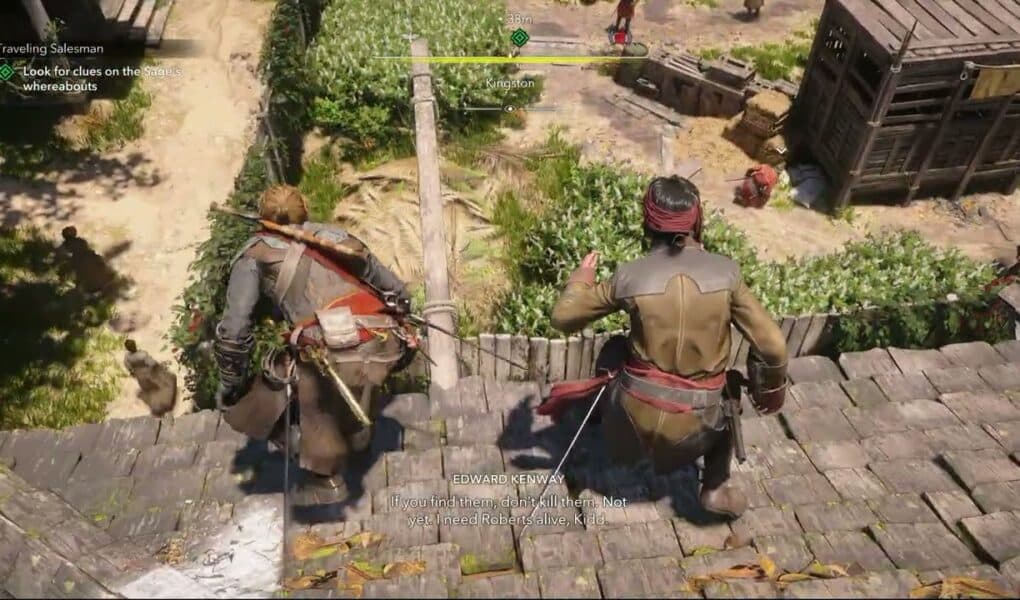 Assassin’s Creed Black Flag Resynced – Traveling Salesman: Follow James Kidd | Look For Clues