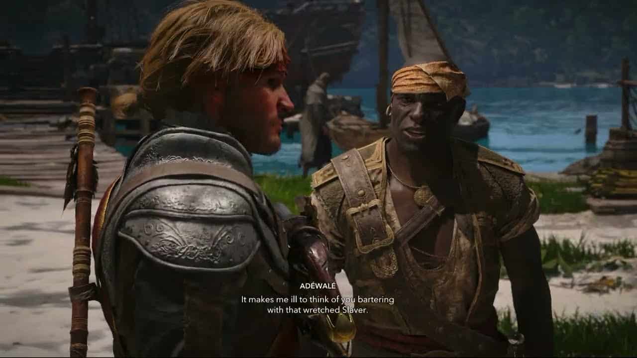 Assassin’s Creed Black Flag Resynced – Traveling Salesman: Talk with Adewale | Port Royal Cutscene