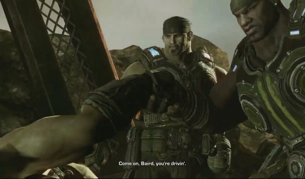 Gears of War 3 – Act 2: “You Can’t Drive This” Cutscene | Eliminate Incoming Gas Barges Gameplay