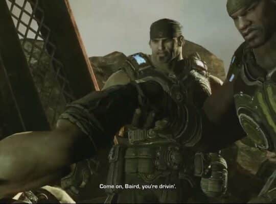 Gears of War 3 – Act 2: “You Can’t Drive This” Cutscene | Eliminate Incoming Gas Barges Gameplay