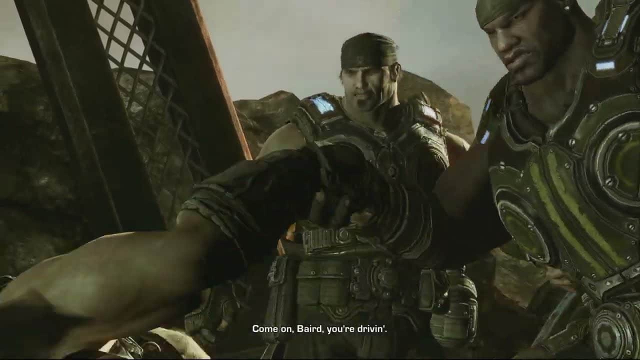 Gears of War 3 – Act 2: “You Can’t Drive This” Cutscene | Eliminate Incoming Gas Barges Gameplay