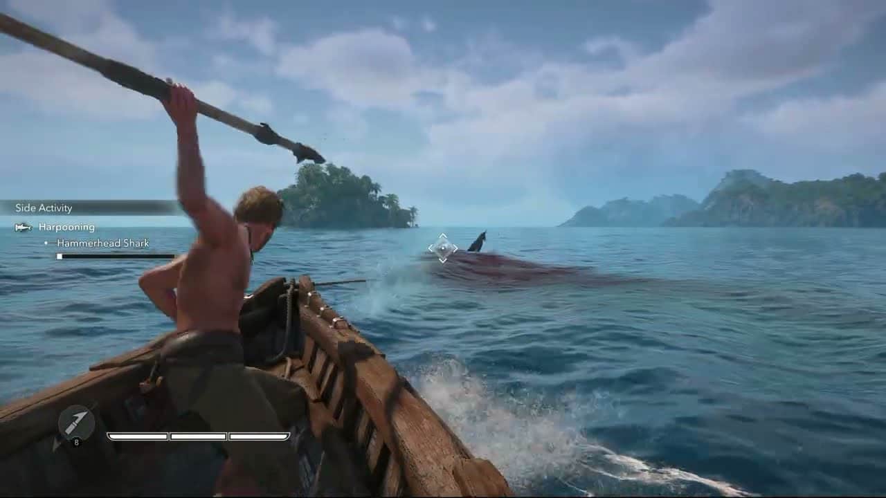 Assassin’s Creed Black Flag Resynced – Sequence 6: Harpooning: Hunt a Hammerhead Shark Gameplay