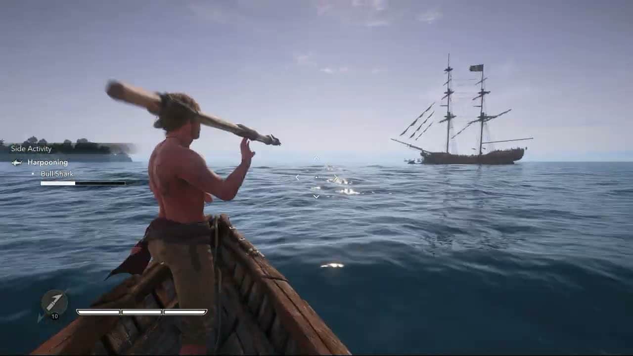 Assassin’s Creed Black Flag Resynced – Sequence 6: Mortar a Ship | Harpooning: Bull Shark Gameplay