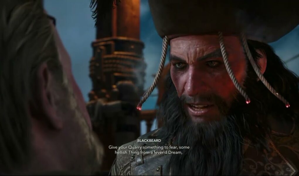 Assassin’s Creed Black Flag Resynced – Diving For Medicines: Blackbeard Puts On His Hat Cutscene