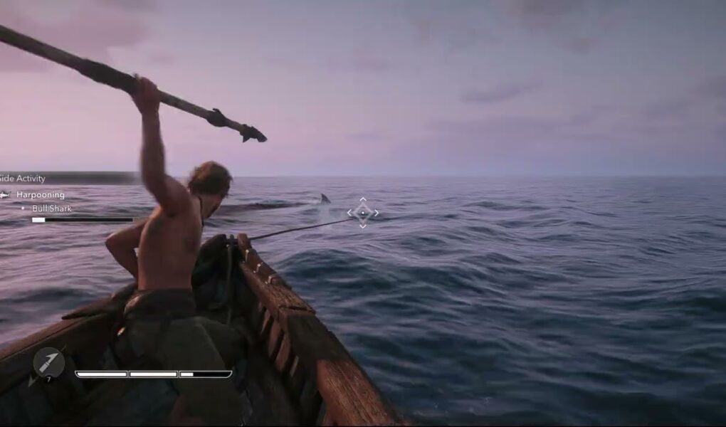 Assassin’s Creed Black Flag Resynced – Sequence 6: Harpooning Bull Shark Side Activity Gameplay