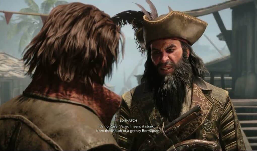 Assassin’s Creed Black Flag Resynced – Diving For Medicine: Talk with Blackbeard and Vane Cutscene