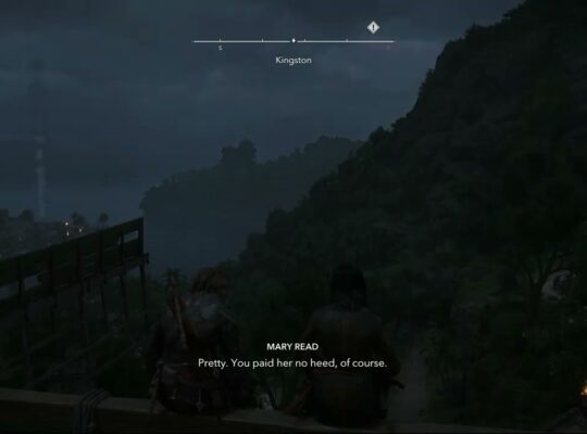 Assassin’s Creed Black Flag Resynced – Unmanned Windmill: Edward Kenway Talk with Mary Read Cutscene