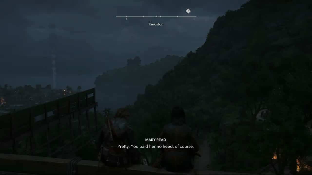 Assassin’s Creed Black Flag Resynced – Unmanned Windmill: Edward Kenway Talk with Mary Read Cutscene