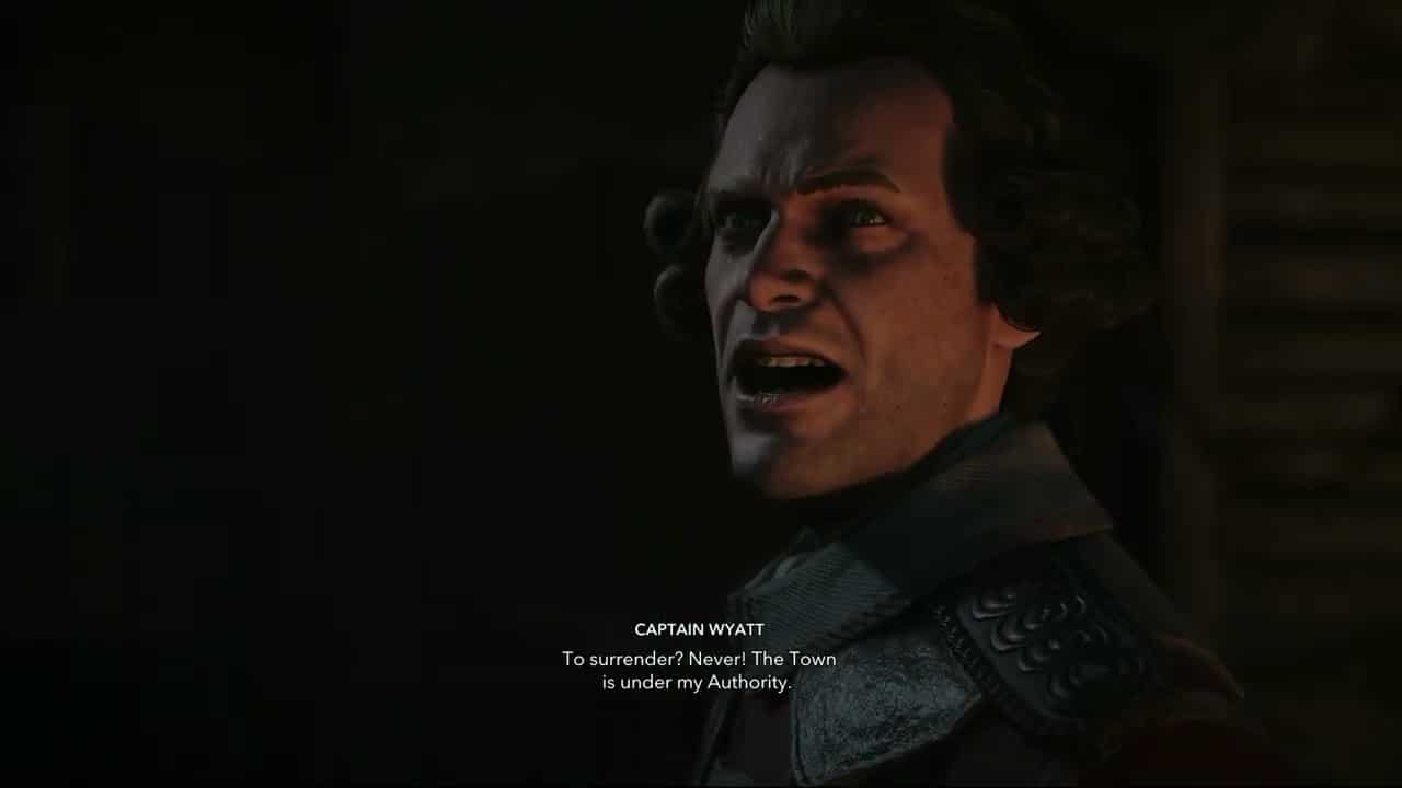 Assassin’s Creed Black Flag Resynced – The Siege of Charles Town: Wyatt “I Will Not Bow” Cutscene