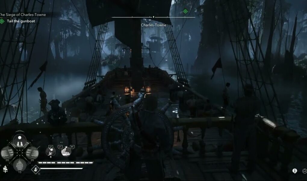 Assassin’s Creed Black Flag Resynced – The Siege of Charles Town: Tail The Gunboat and Officer Ryder