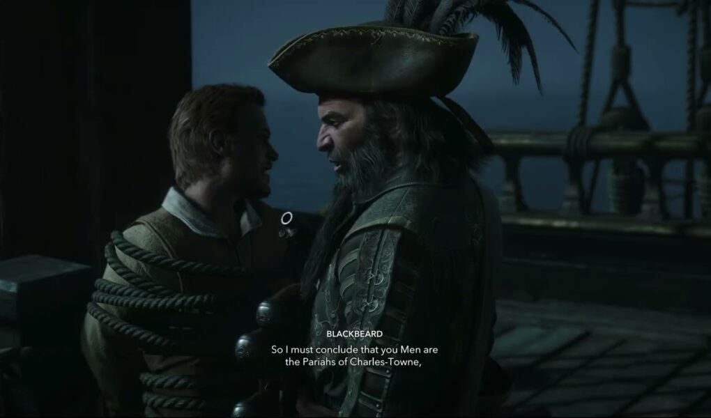 Assassin’s Creed Black Flag Resynced – The Siege of Charles Town: Stede Prizes Friendship Cutscene