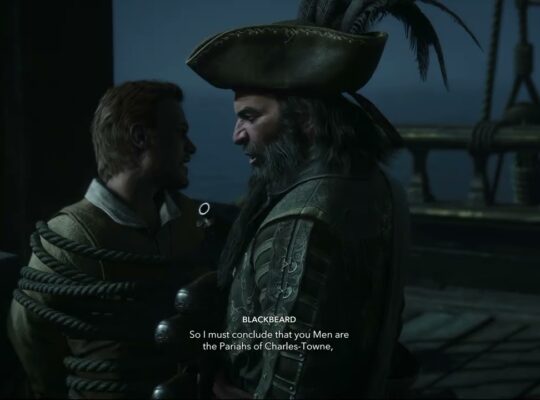 Assassin’s Creed Black Flag Resynced – The Siege of Charles Town: Stede Prizes Friendship Cutscene