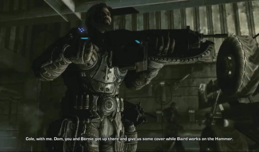 Gears of War 3 – Act 3: Ride Out on The Truck To Rescue Sam and Anya | Crash Cutscene