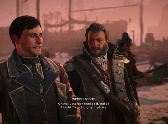 Assassin’s Creed Black Flag Resynced – We Demand A Parley: Captain Woodes Rogers Arrival Cutscene