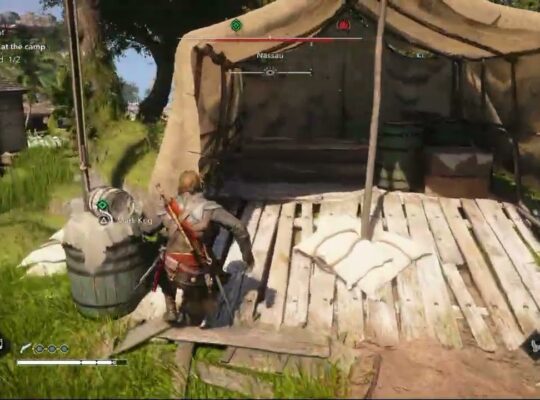 Assassin’s Creed Black Flag Resynced – The Gunpowder Plot: Mark The Kegs In The Cave and Camp