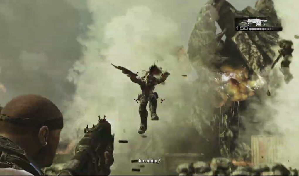 Gears of War 3 – Act 2 Chapter 1 Shipwreck: Search For The Raven’s Nest: Slay Savage Locusts
