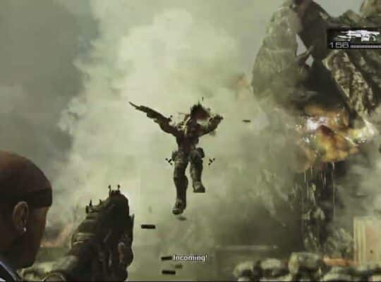 Gears of War 3 – Act 2 Chapter 1 Shipwreck: Search For The Raven’s Nest: Slay Savage Locusts