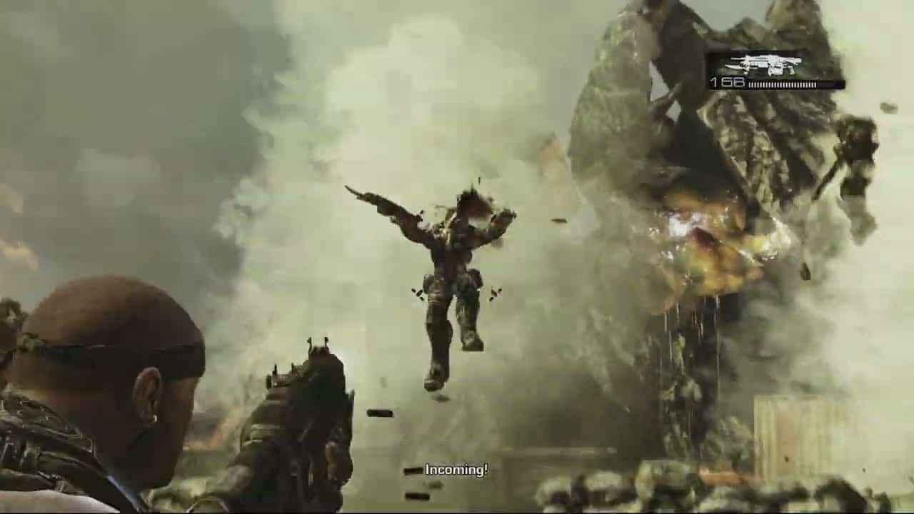 Gears of War 3 – Act 2 Chapter 1 Shipwreck: Search For The Raven’s Nest: Slay Savage Locusts