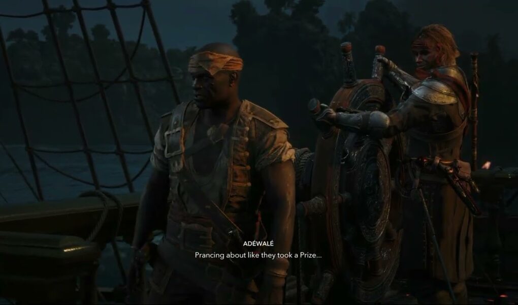 Assassin’s Creed Black Flag Resynced – The Fire Ship: The Jackdaw Escapes British Blockade Cutscene