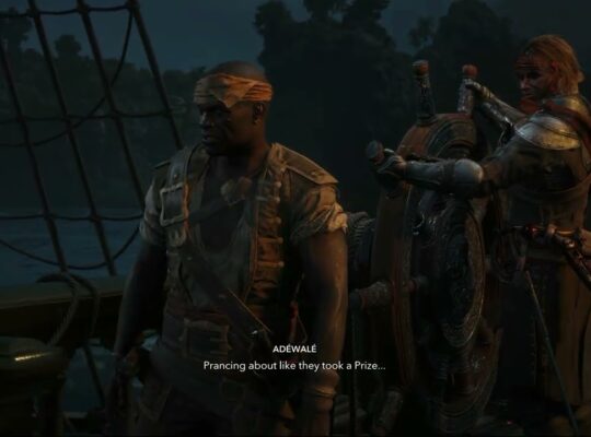 Assassin’s Creed Black Flag Resynced – The Fire Ship: The Jackdaw Escapes British Blockade Cutscene