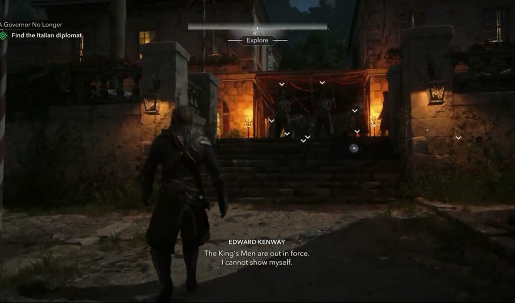 Assassin’s Creed Black Flag Resynced – A Governor No Longer: Find And Assassinate Italian Diplomat