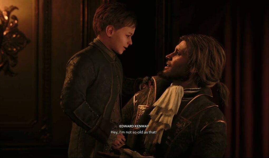 Assassin’s Creed Black Flag Resynced – Edward, Young Haytham Kenway, Jennifer Scott Post Cutscene