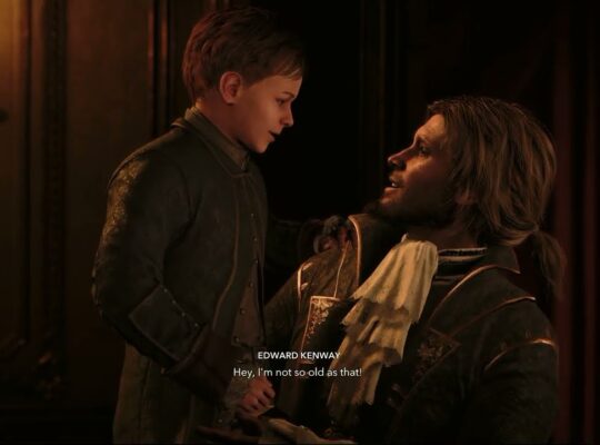 Assassin’s Creed Black Flag Resynced – Edward, Young Haytham Kenway, Jennifer Scott Post Cutscene
