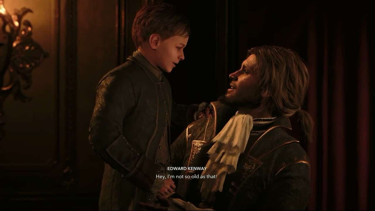 Assassin’s Creed Black Flag Resynced – Edward, Young Haytham Kenway, Jennifer Scott Post Cutscene