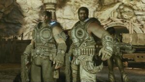 Gears of War 3 – Act 3: Dizzy “Busier Than a Fiddler’s Elbow” Gas Pumps | Mercy Arrival Cutscene