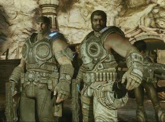Gears of War 3 – Act 3: Dizzy “Busier Than a Fiddler’s Elbow” Gas Pumps | Mercy Arrival Cutscene