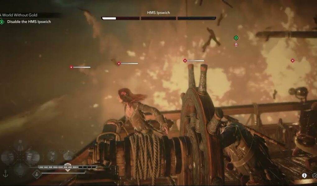 Assassin’s Creed Black Flag Resynced – A World Without Gold: Disable The HMS Ipswich | Ram To Board