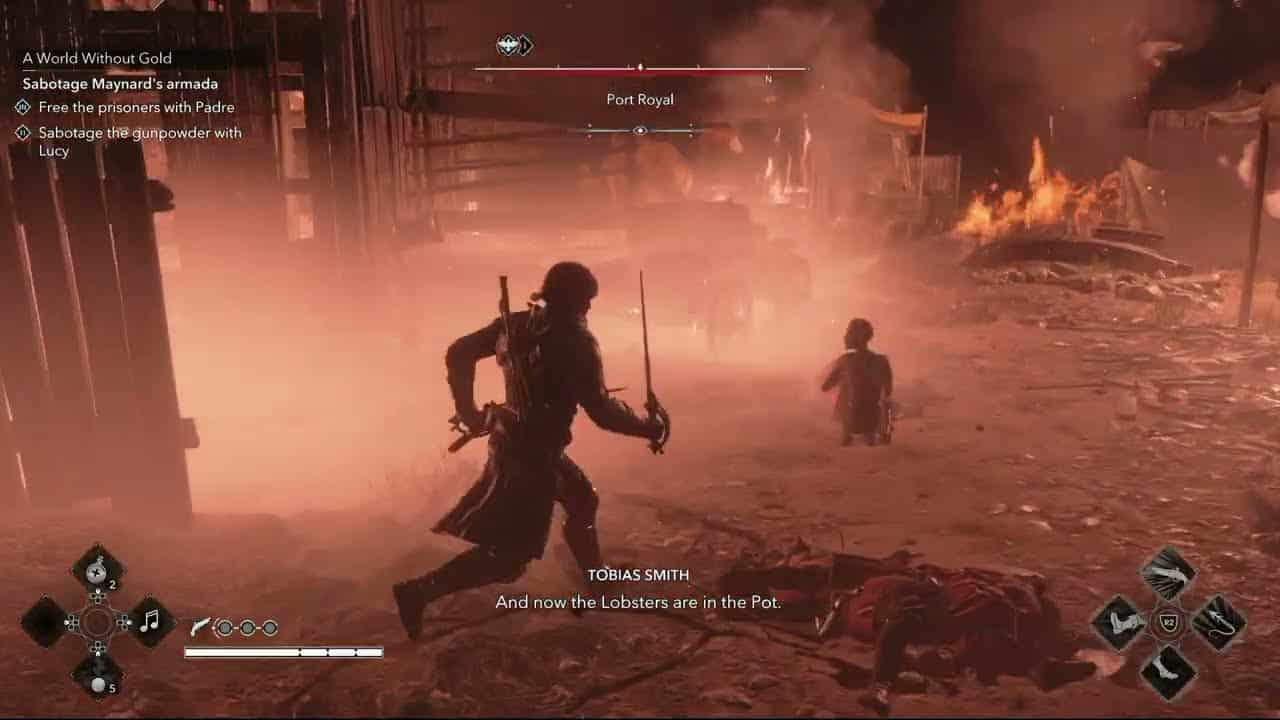 Assassin’s Creed Black Flag Resynced – A World Without Gold: Sabotage Maynard’s Armada Gameplay