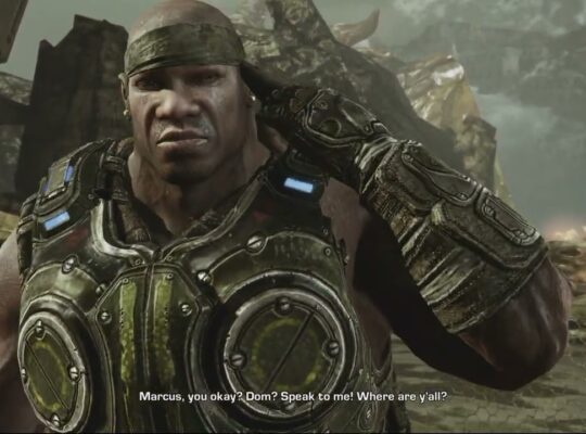 Gears of War 3 – Act 2 Chapter 1 Shipwreck: Cole Calls Marcus | Wild Ticker (Picks Up Weapons)