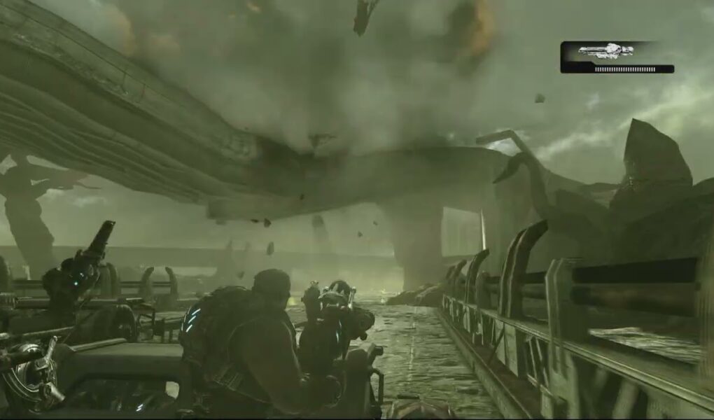 Gears of War 3 – Act 3: Escort The Fuel Truck To Mercy | Action Set piece Gameplay Sequence